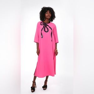 Tuckernuck Electric Pink Bow Jamie Dress